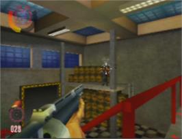 In game image of Hard 64, Die on the Nintendo N64.